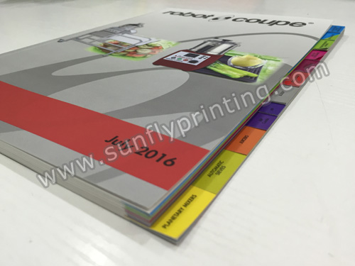 Catalog printing with Index